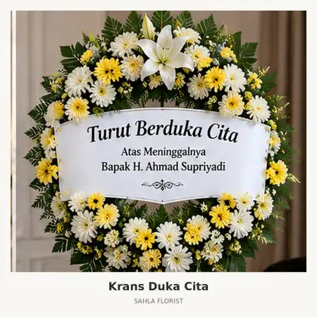 Krans Bunga Duka Ring Road Medan
